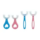 Зубная щетка Детская U-образная, 360 , мягкая, из пищевого силикона