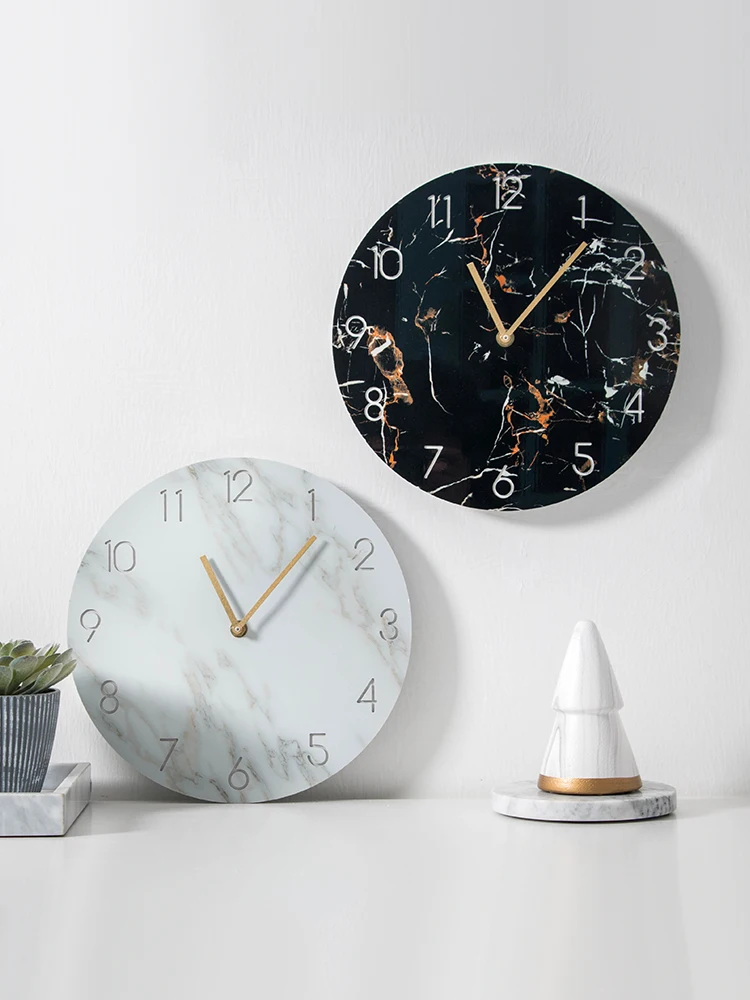 Скандинавские настенные часы украшения для спальни кухни домашний бесшумный