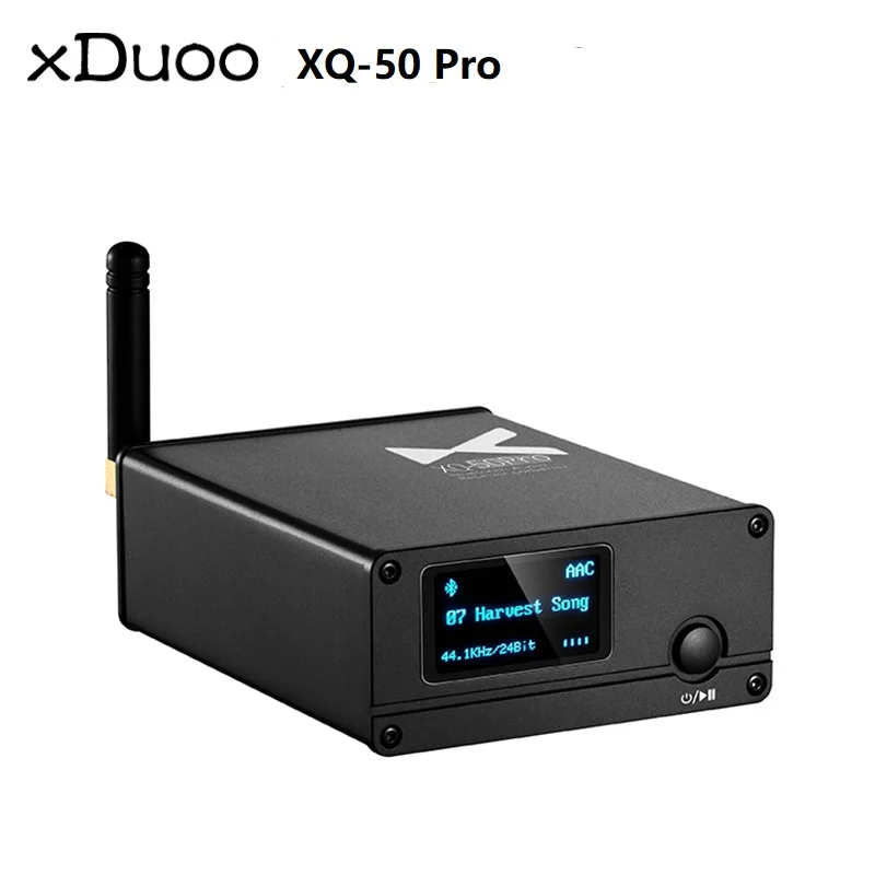 

XDUOO XQ50 Pro/ XQ-50 ES9018K2M HiFi USB PC DAC AMP Buletooth 5.0 Audio Receiver Converter Support AptX/SBC/AAC Amplifier System