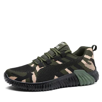 

autumn and Spring sports shoes, men's shoes, flat soles, running shoes, camouflage shoes, military training shoes, lovers' shoes
