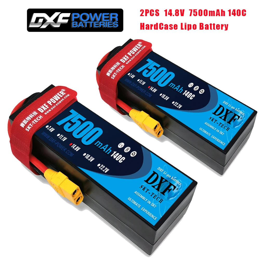 dxf 2 шт 3s 4s 111 v 148 v 6750 мач 6400 мач 7500 мач 6700 мач 5 мм