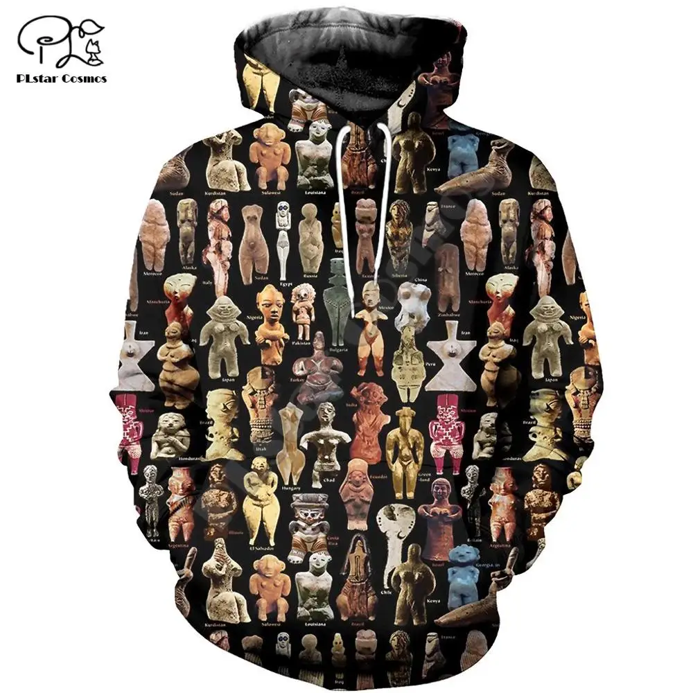 Новинка 2020 модная уличная одежда PLstar Cosmos в стиле Харадзюку Древний Египет Фараон