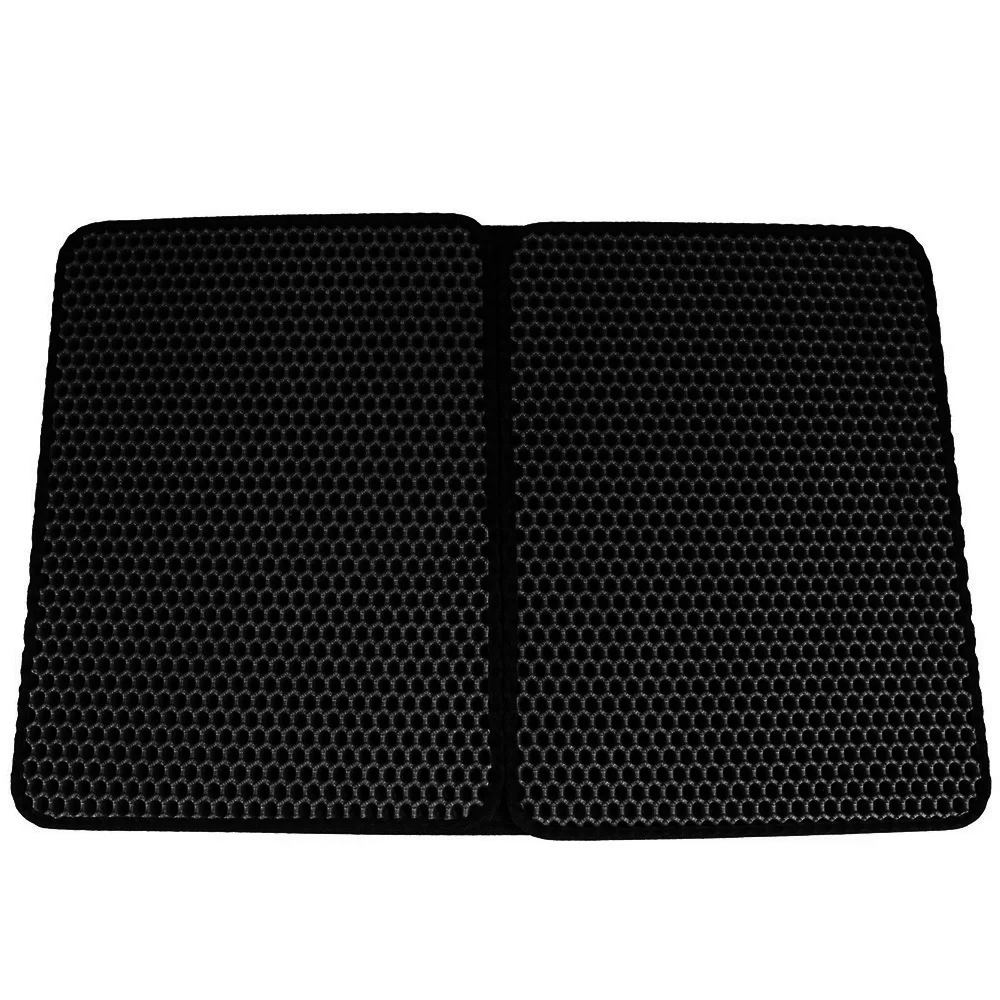 Коврик для кошачьего туалета в виде сот двухслойный моющийся складной поднос из