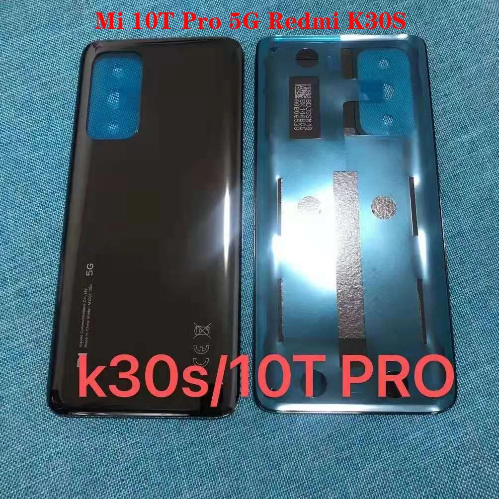 

Original Back Battery Cover glass Housing Replacement Part for Xiaomi Mi 10T Pro 5G Redmi K30S