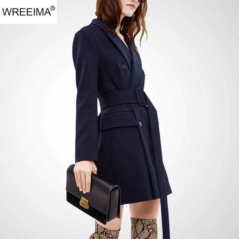

021 Fashion Suit Jacket Solid Color Turndown Collar Women Long Sleeve Buttons Blazer for Dating Party Working Suit C220