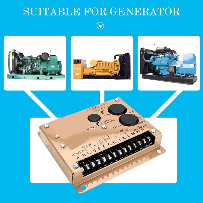 

2018 New Type Generator Speed Controller Esd5500E Speed Controller Module Esd Speed Control Board