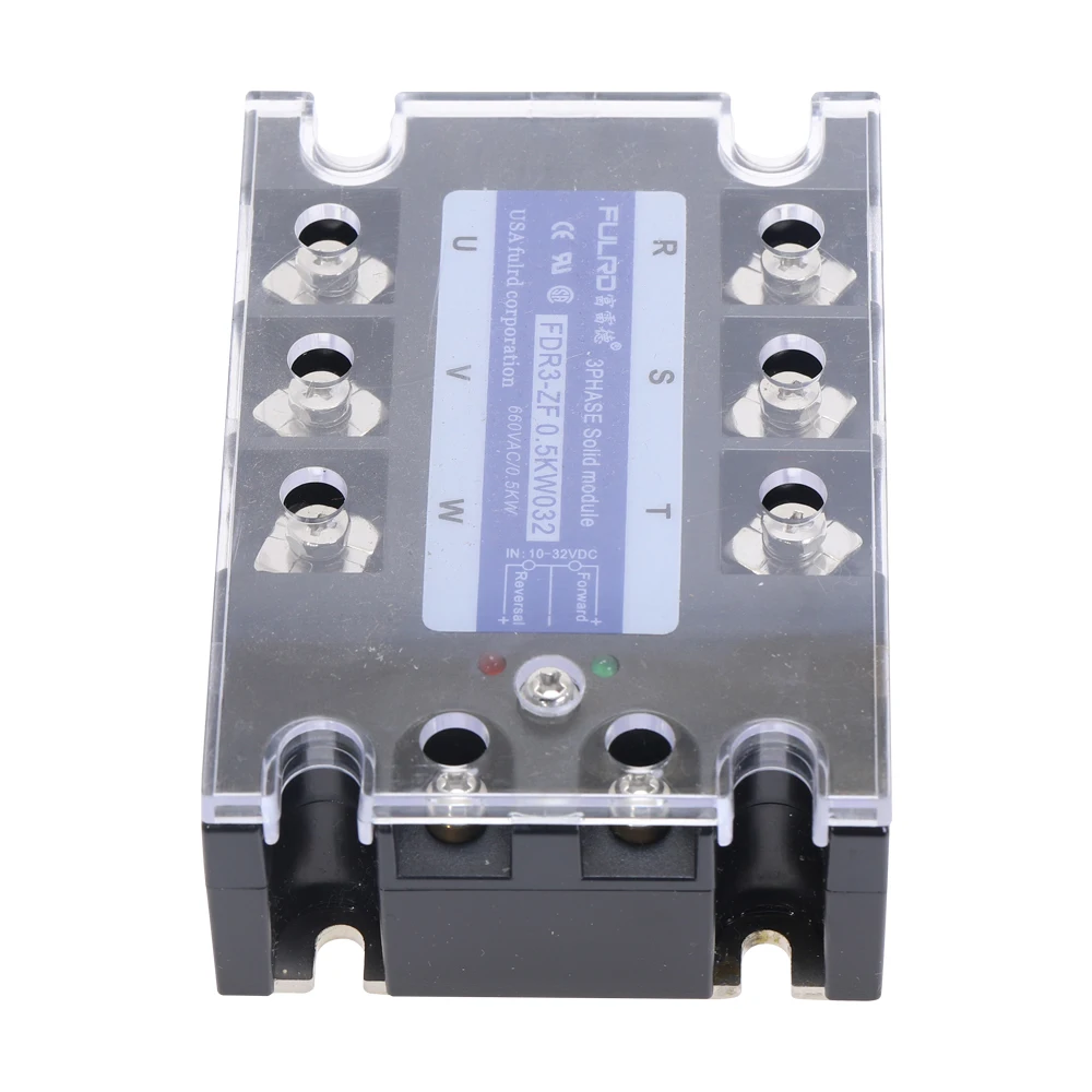 FDR3 ZF 0.5KW032 трехфазное твердотельное реле двигателя положительное и отрицательное