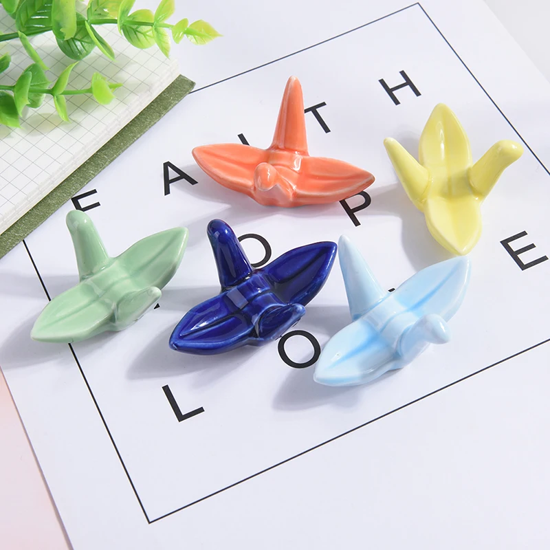 TPXCKz горячая распродажа 1 шт. милый оригами керамический декоративный держатель