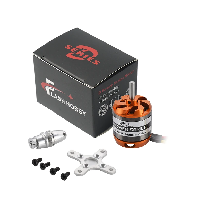 

FLASHHOBBY D3542 1450KV Brushless Outrunner Motor For Mini Multicopters RC Plane &boat