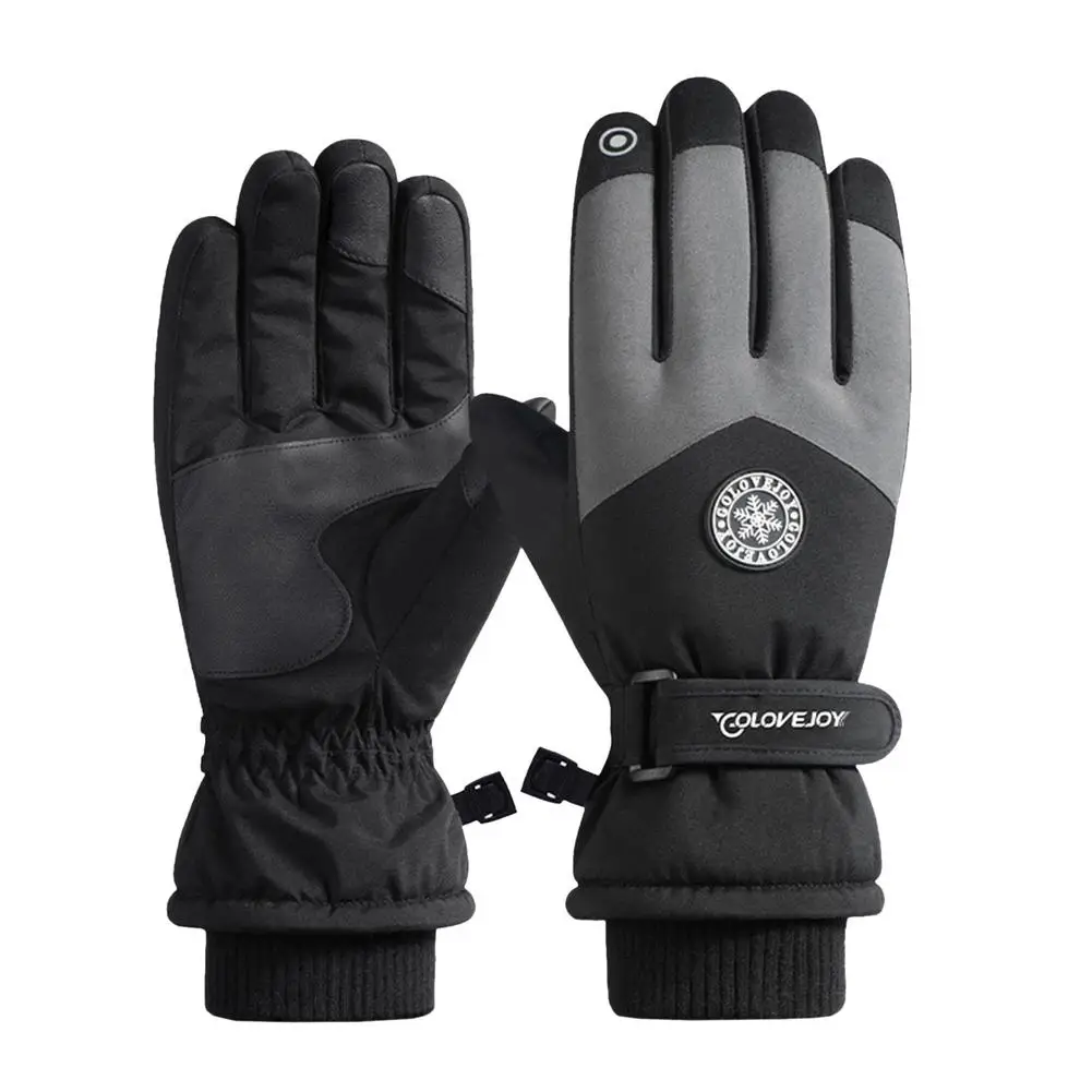 

Touch Screen Ski Gloves Windproof Non-slip Warm Mitten Snowboard Gloves For Men Women Warm Winter Gloves For Cold Weather