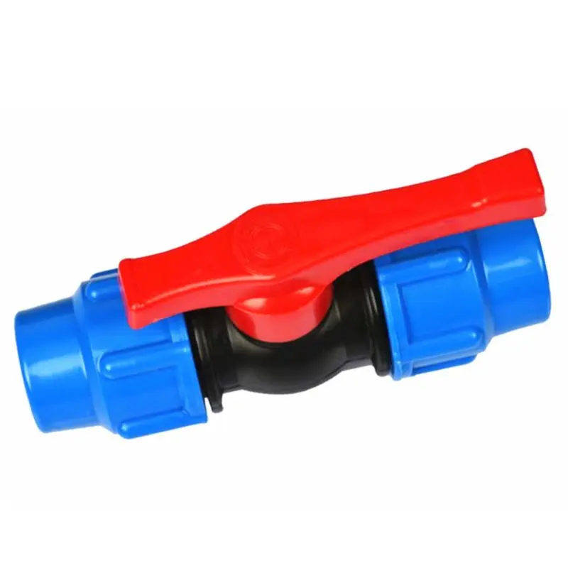 

PE pipe plastic water pipe quick valve connector 20/25/32mm on-off valve