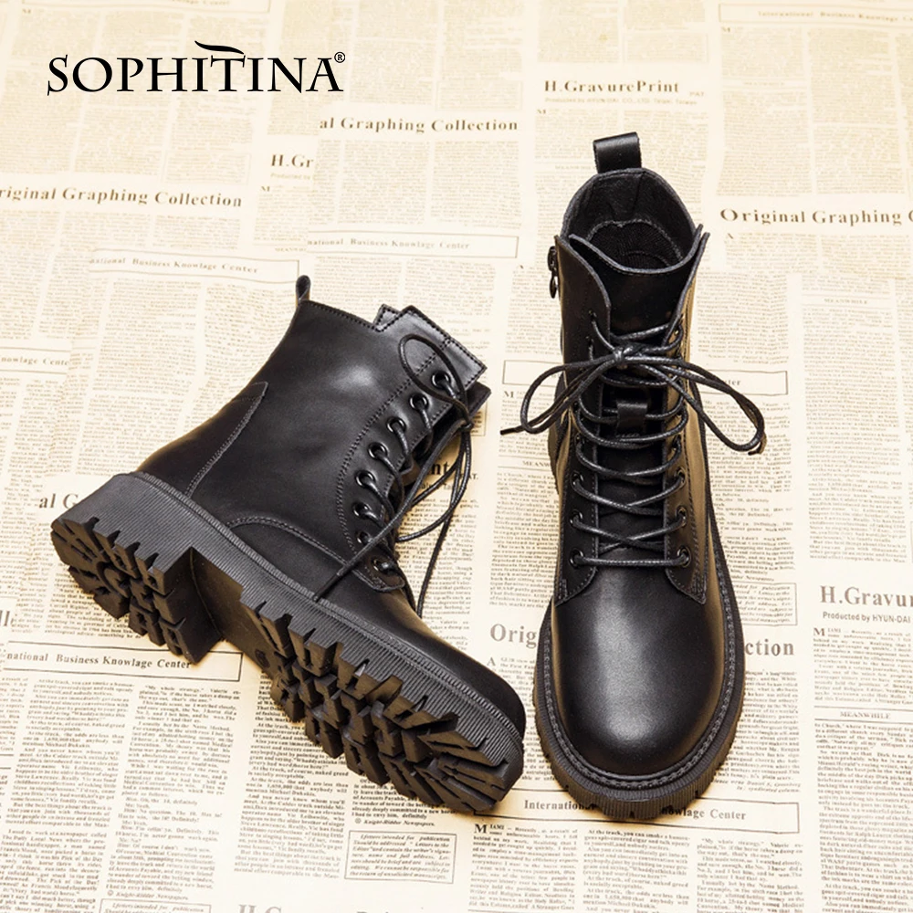 

Ботильоны женские на шнуровке, из мягкой кожи