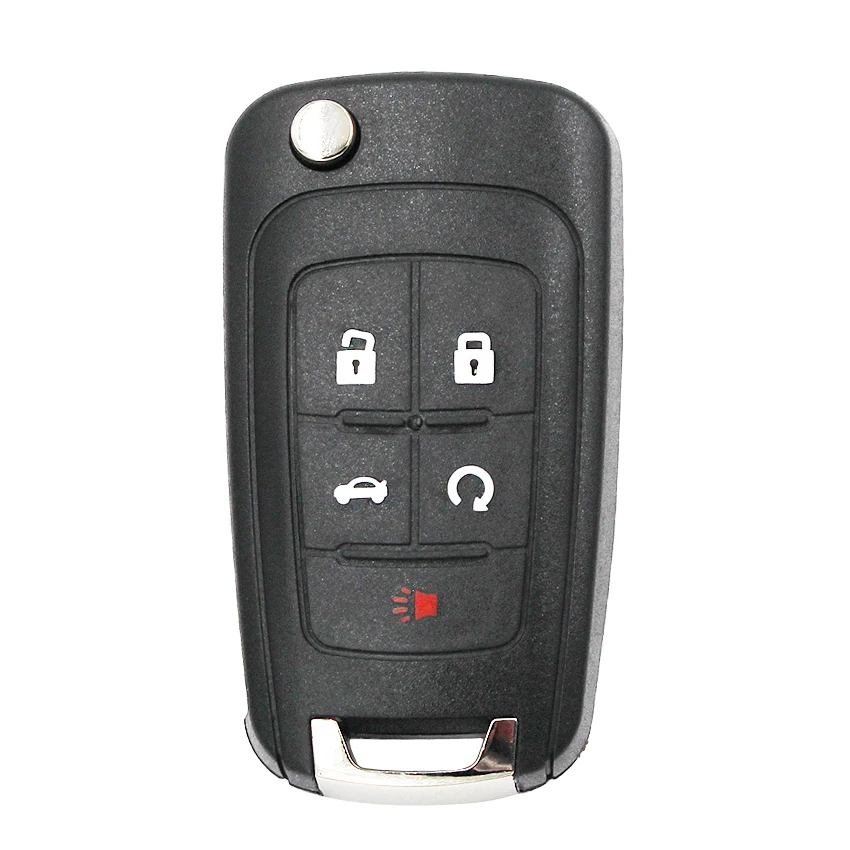 5 кнопок дистанционного управления брелок 433 МГц с чипом ID46 для Chevrolet Cruze 2010 2014 HU100