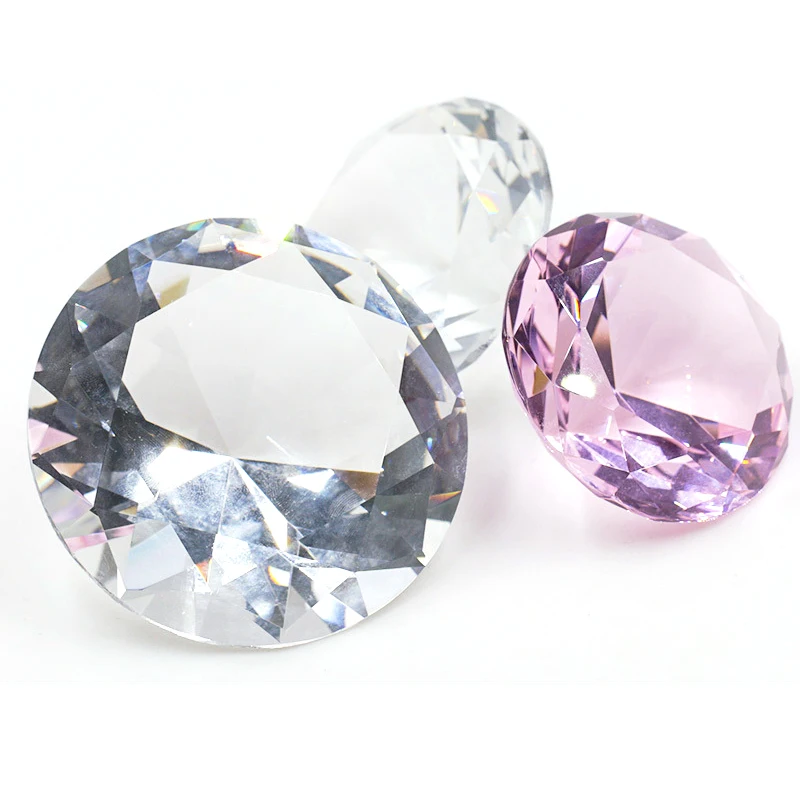 Дисплей для дизайна ногтей 60 мм 80 Хрустальное стекло декоративный реквизит