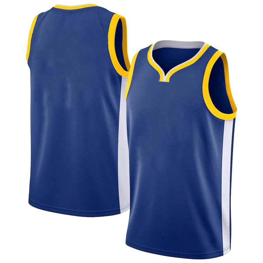 

Customized Stitch Golden State Basketball Jersey Mens Royal Training Vest White Sports Jerseys