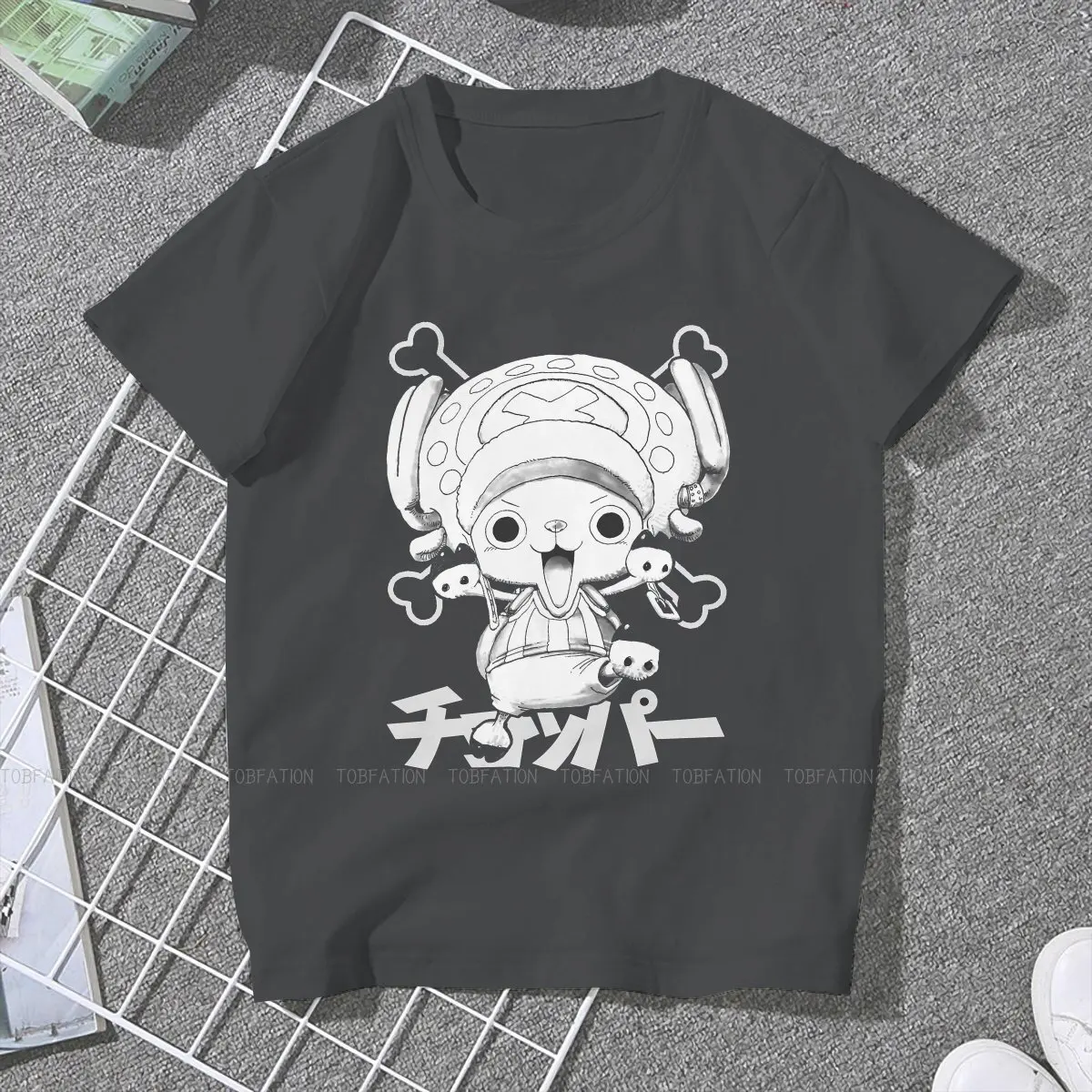 

Choppa Choppa Tony Women Shirts One Piece Anime Plus Size Korean StyleT-shirt Kawaii Vintage Female Clothing