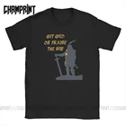 Забавные Git Гуд Ora Praise The Sun Dark Souls футболка для мужчин футболки из 100% хлопка игра Bloodborne короткий рукав Футболка 6XL
