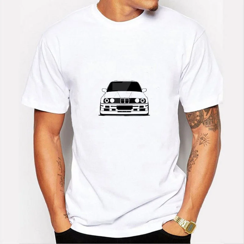 Новинка 2019 бесплатная доставка горячая Распродажа Мужская футболка E30 E36 M3 E46
