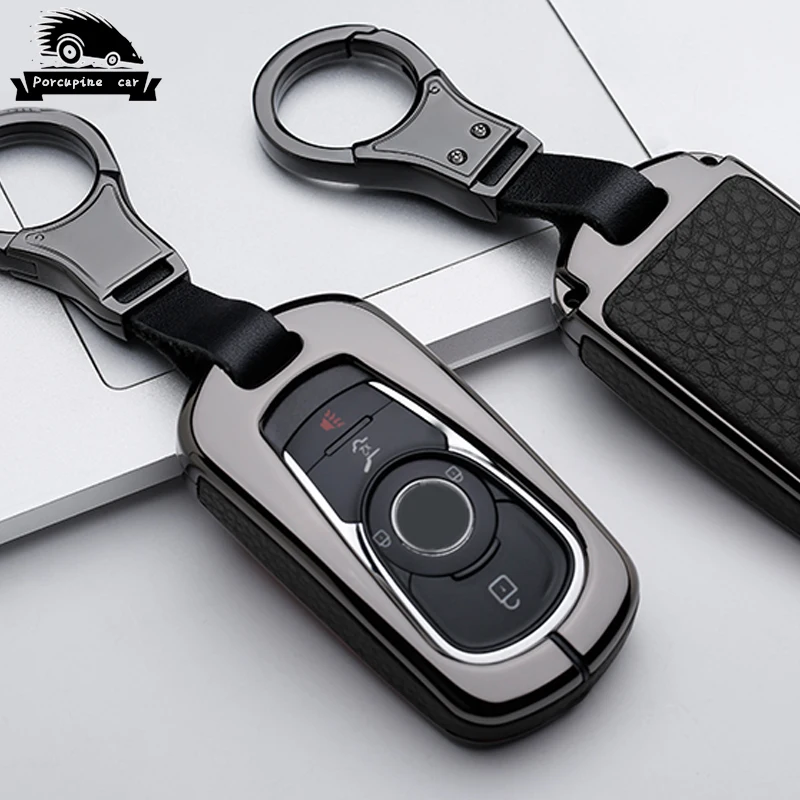 Стайлинг автомобиля кожаный чехол для ключа из цинкового сплава Buick GL8 VELITE 5 ENCORE