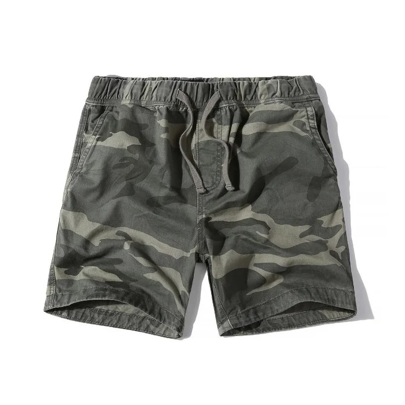 

2021 Summer Camouflage Pants Men's Shorts Casual Pants Tooling Beach Shorts Three Pants Multi Pocket