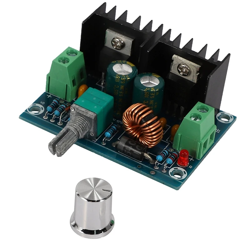 

DC-DC Buck Converter 4V-40V 8A Voltage Power Step-Down Module PWM Modulation