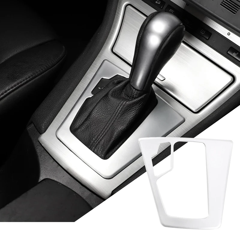 

Car Gear Shift Panel Decorative Fram Cover Trim for BMW X3 E83 2003-2010 ABS Interior Accessories