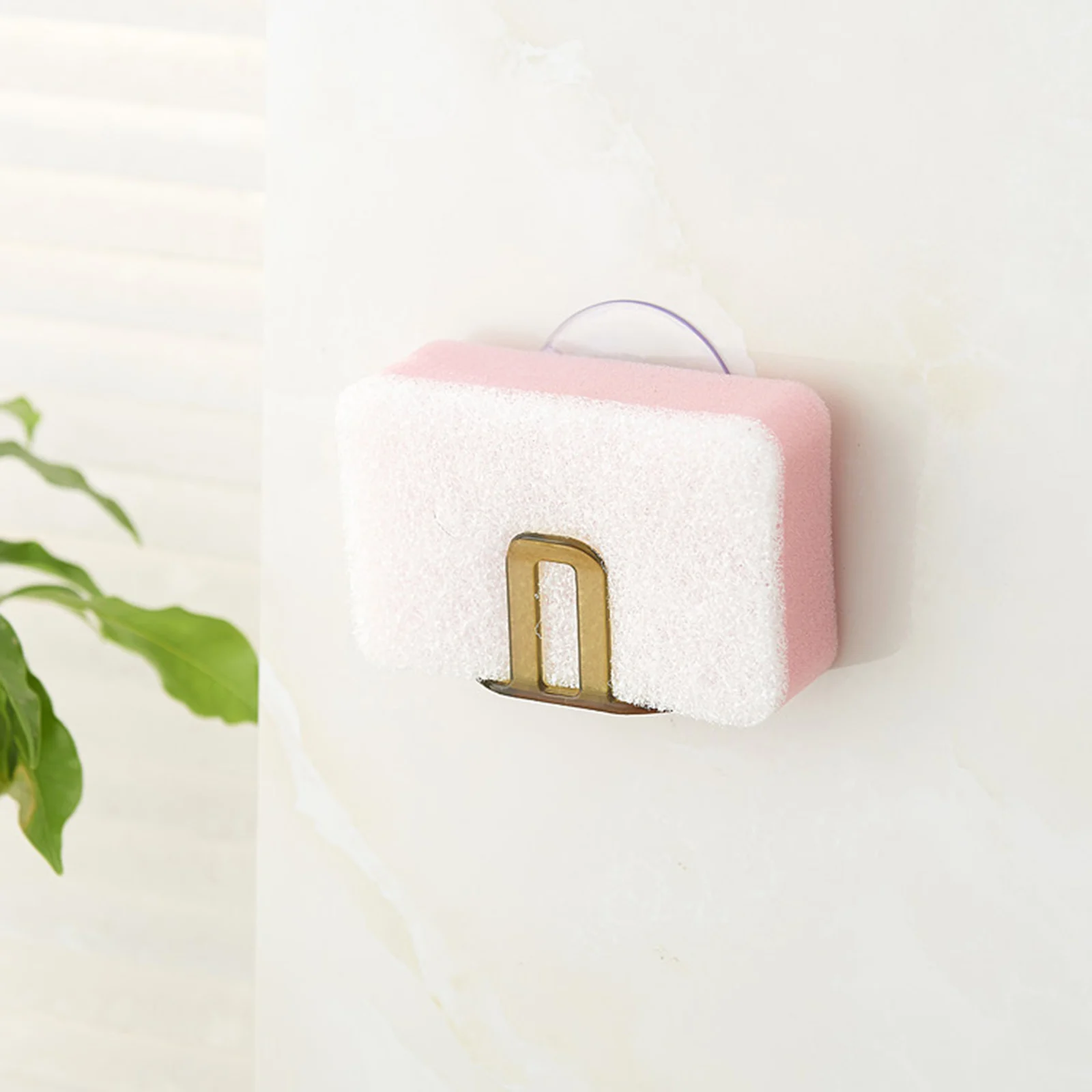 

Wall Mount Punch Free Sponge Rack Sink Organizer Storage Holder Kitchen Accessories SER88