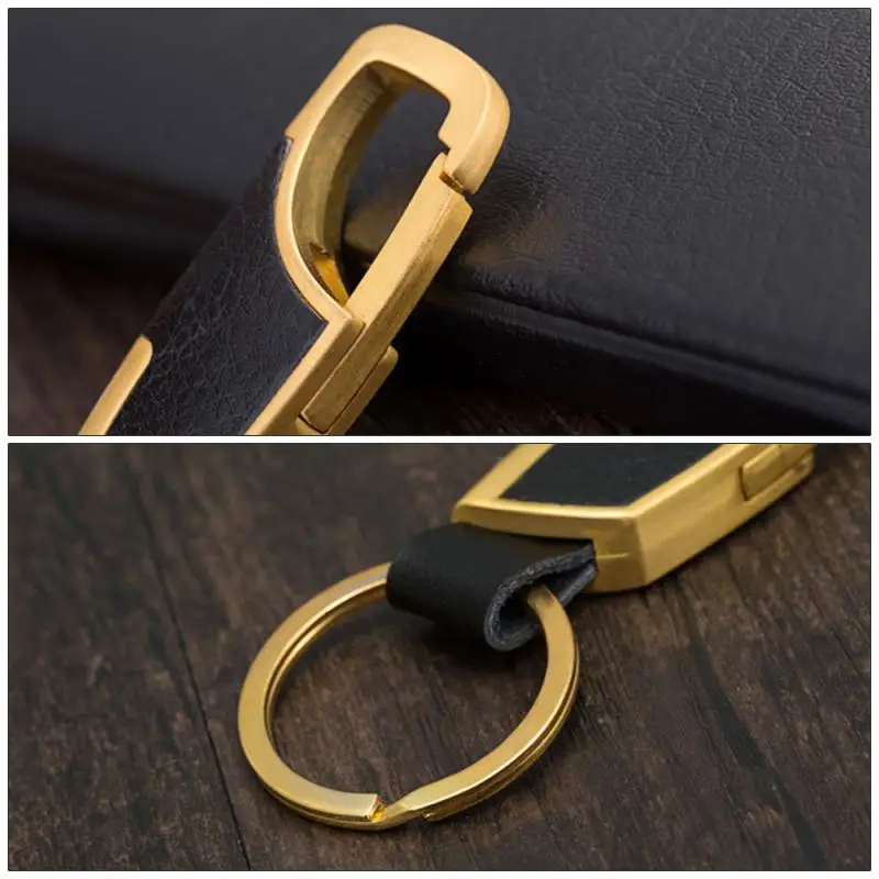 Автомобильный держатель для ключей брелок ручная плетеная Пряжка подкова