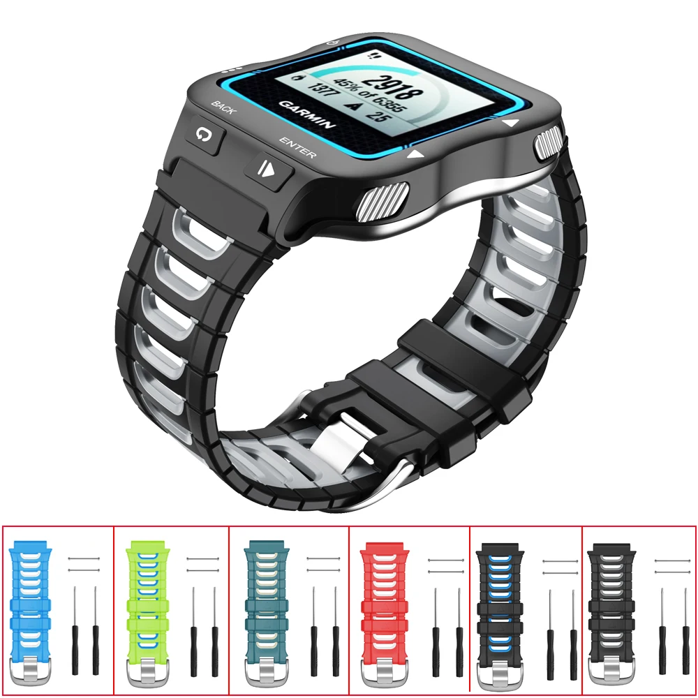 Силиконовый ремешок для наручных часов Garmin Forerunner 920XT спортивные часы сменный