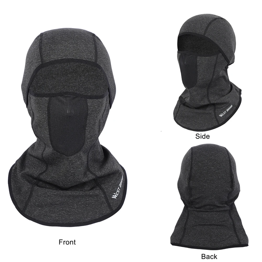Зимняя Теплая Лыжная маска сетчатая ветрозащитная велосипедная шапка с