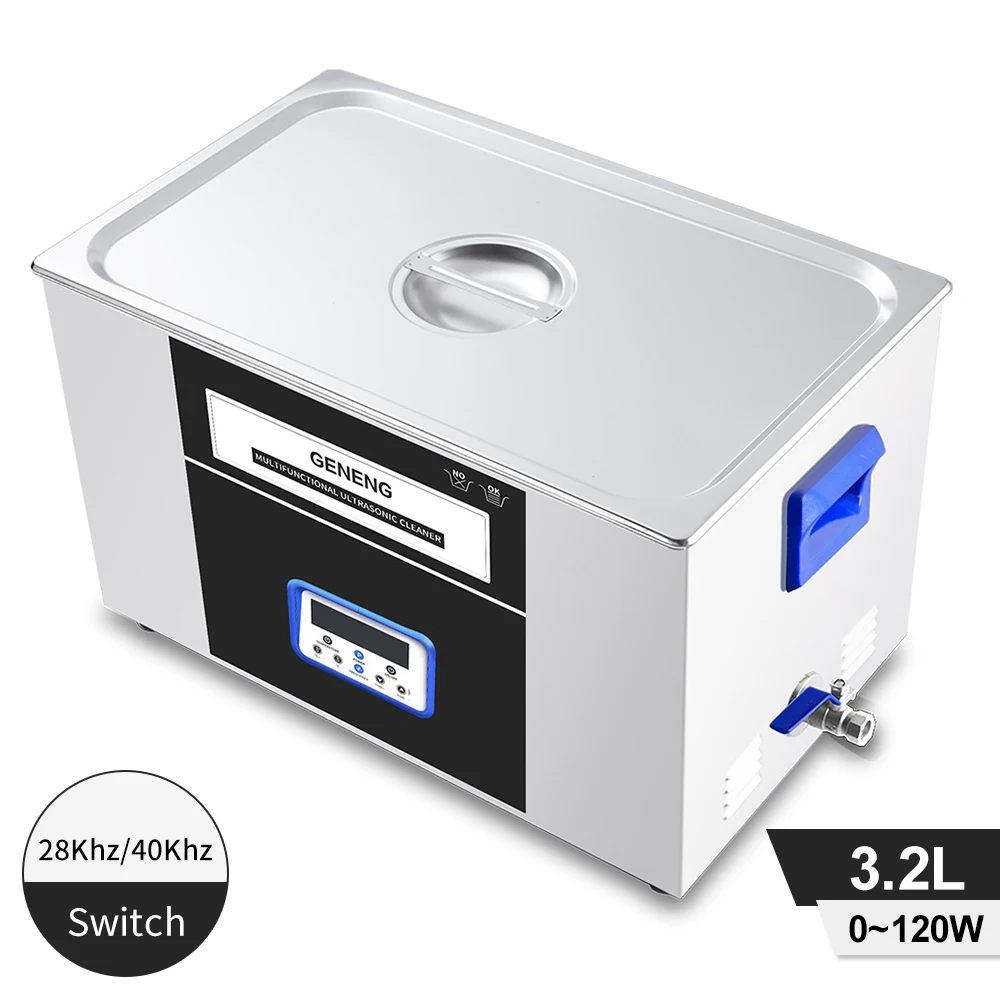 Двухчастотная ультразвуковая машина для очистки 3л время нагрева масла ржавчины