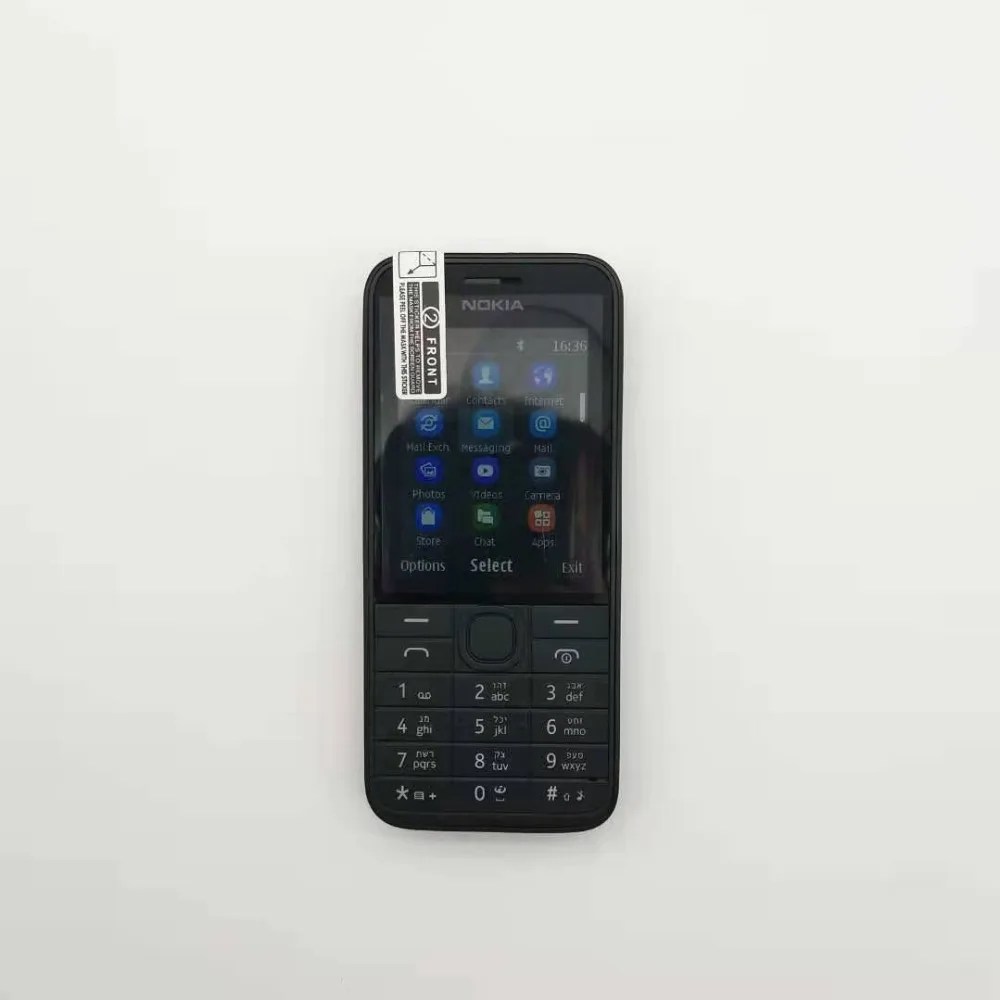 208 Dual Sim Nokia 208 2G/3g GSM 1.3MP 105 0mAh разблокированный дешевый Восстановленный сотовый телефон Восстановленный