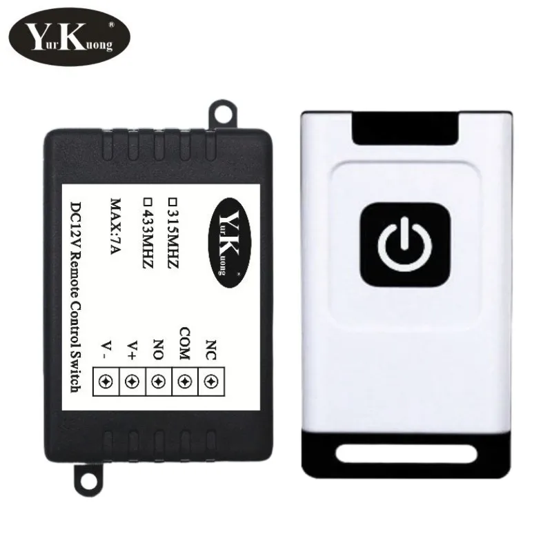 Пульт дистанционного управления 12 в пост. Тока 1 канал без COM NC 10 А сетевой кабель