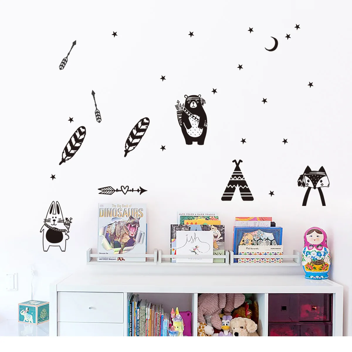 

Creative Anime Cartoon Wall Stickers for Baby Room Door Decoration Stickers Child Room Decor Waterproof Vinyl Wall Decal Kawaii