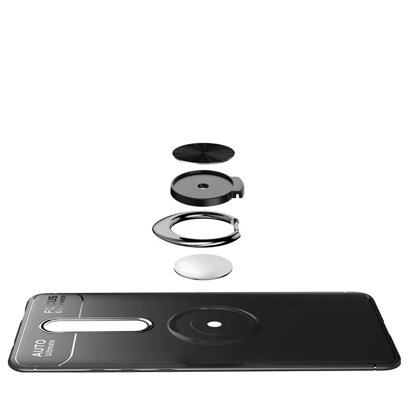 Чехол для Xiaomi Mi 9T mi9t, чехол Redmi K20 Pro, задняя крышка, мягкий силиконовый чехол, Автомобильный кронштейн, ударопрочный, вращающееся кольцо, подставка, корпус для телефона