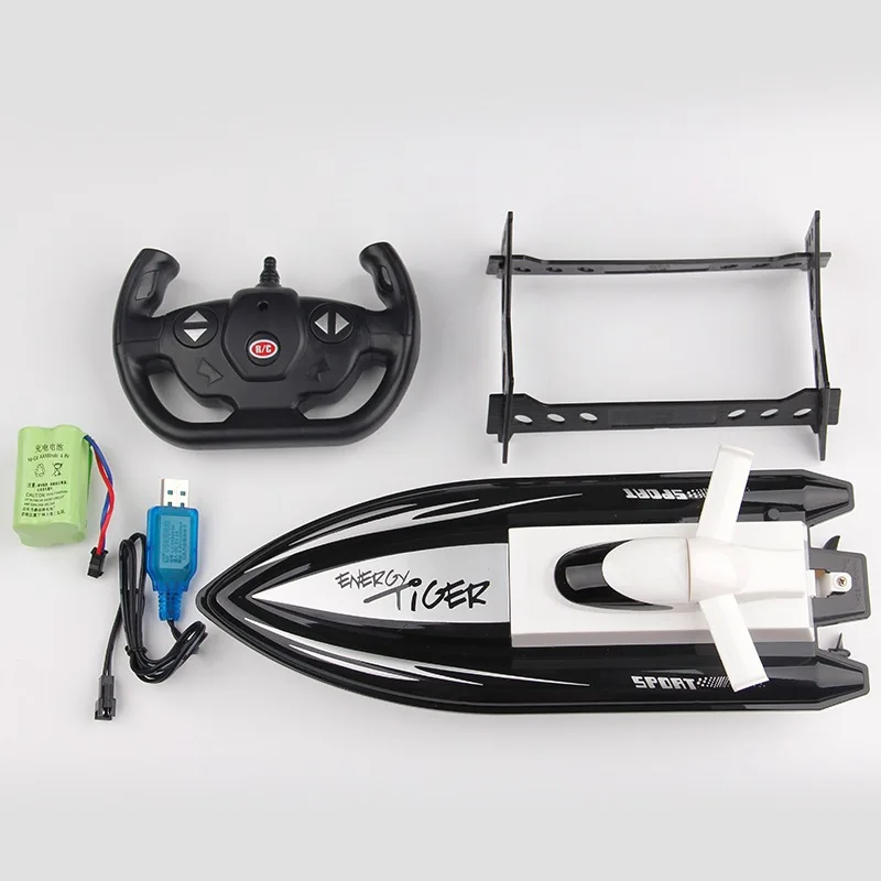 Высокоскоростная радиоуправляемая лодка с дистанционным управлением матовой