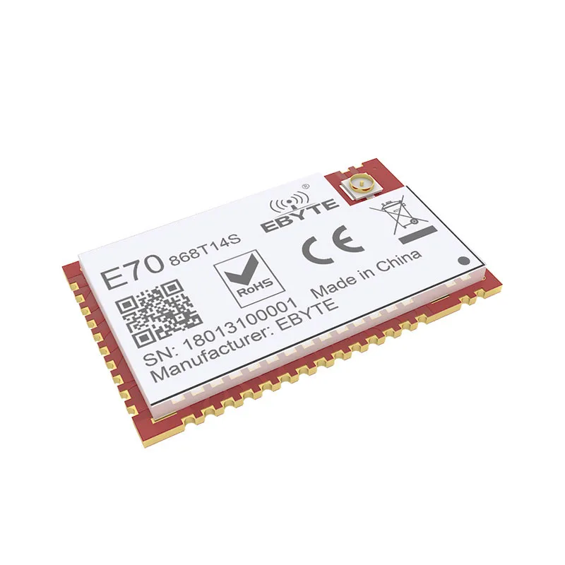 E70-868T14S CC1310 IC 868 МГц IOT SMD rf беспроводной модуль uhf передатчик и приемник RF |