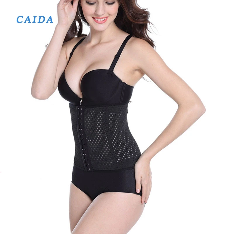 CAIDA Body Shaper контроль животика тонкий трусики Корсет Высокая Талия Корректирующее