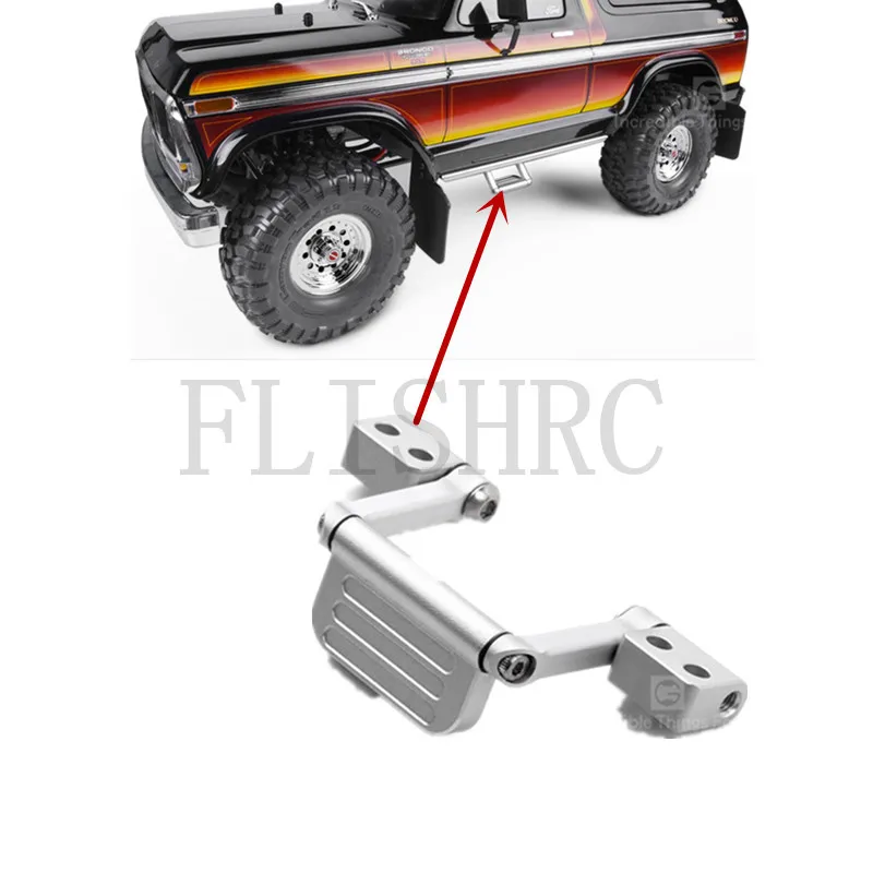 GRC имитация металла складной боковой шаг боковая планка для 1/10 Rc автомобиль Traxxas