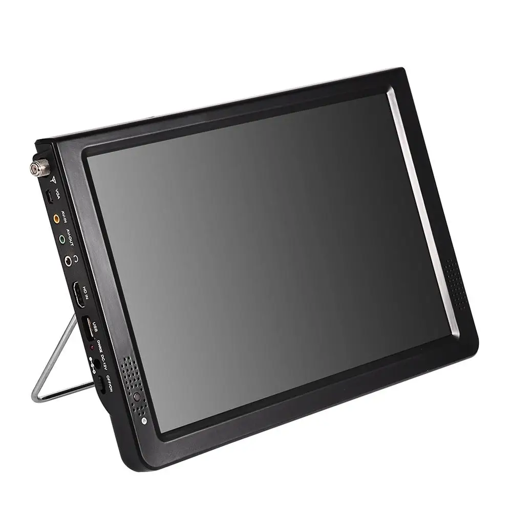 Телевизор LEADSTAR 12 дюймов ATSC портативный HD видеоплеер 1080P монитор 110-220 В |