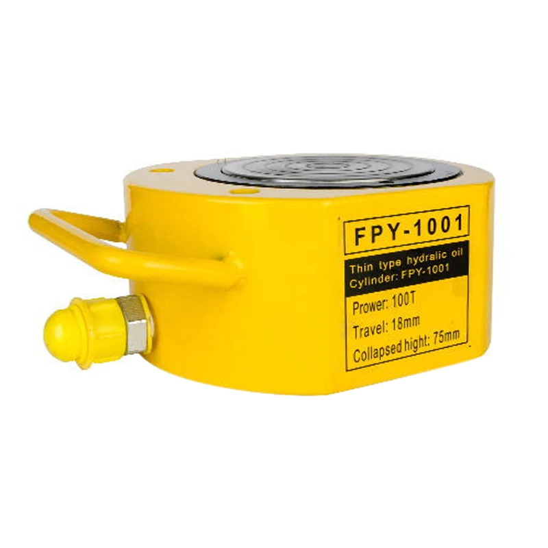 1 шт. сверхтонкий гидравлический цилиндр фотоподъемный домкрат рабочий ход 18 мм