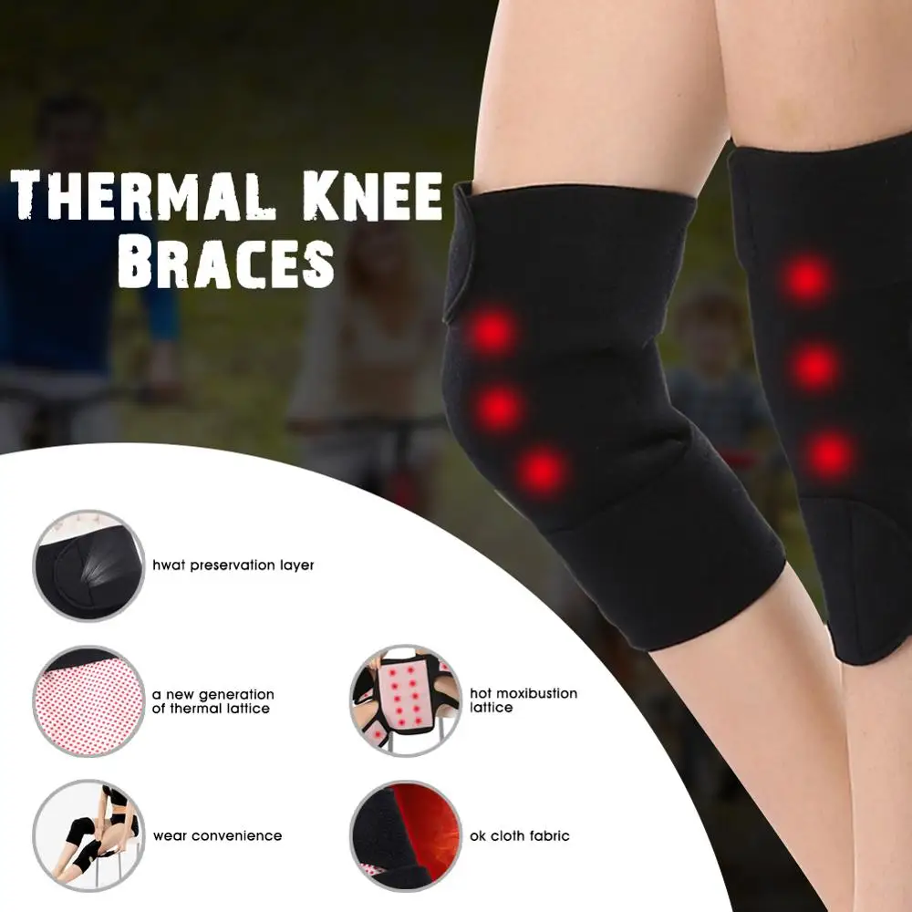 

1Pair Winter Thermal Knee Neoprene Sport Compression Knee Pad Sleeve Arthritis Warmer