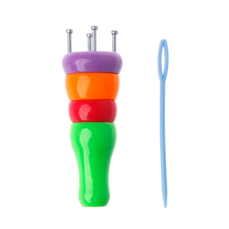 Пластмассовая коробочка для пряжа из шерсти вязаный вязальная кукла куколка