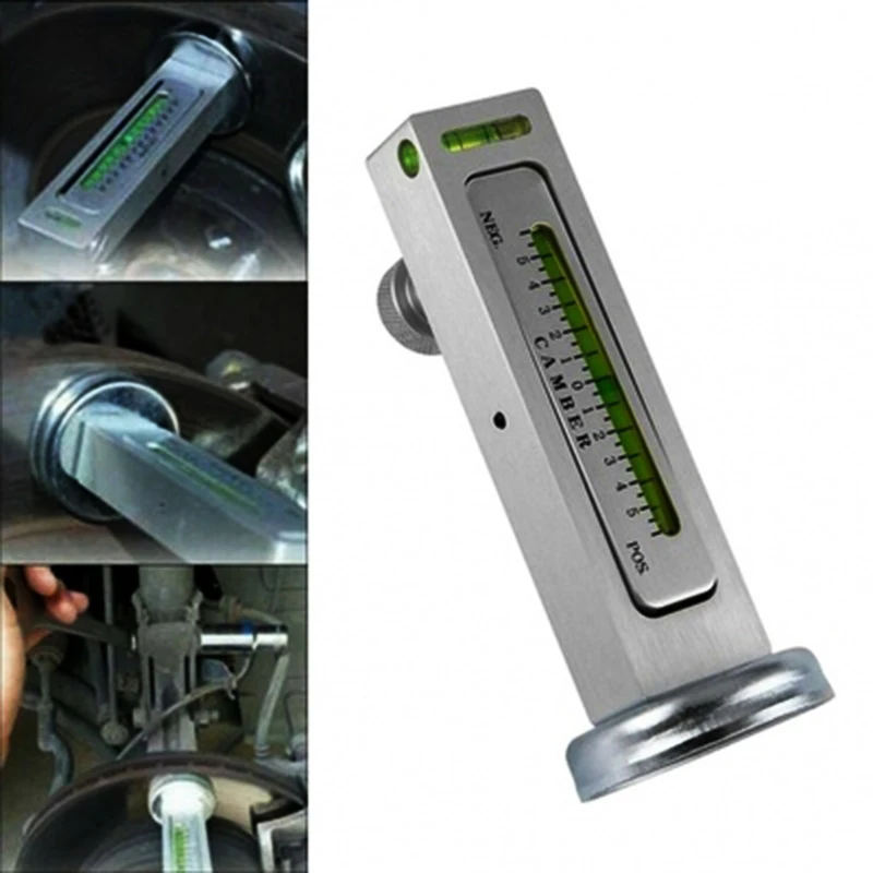 

Adjustable Magnetic Camber Castor Strut Wheel Alignment Gauge Tool Four Wheel Positioner