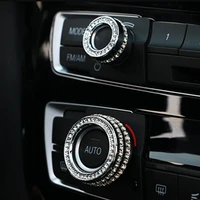 for bmw f30 2012 2019 cd central control knob cover car stickers interior car accessory accessories automobiles parts