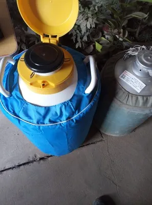 Контейнер для жидкого азота из алюминиевого сплава 2 л|Детали инструментов| |