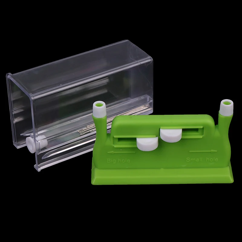 

1PCS Random Multi-function Automatic Needle Threader With Knife Thread Cutter DIY Cutting Knife Line Sewing Tools Accessories