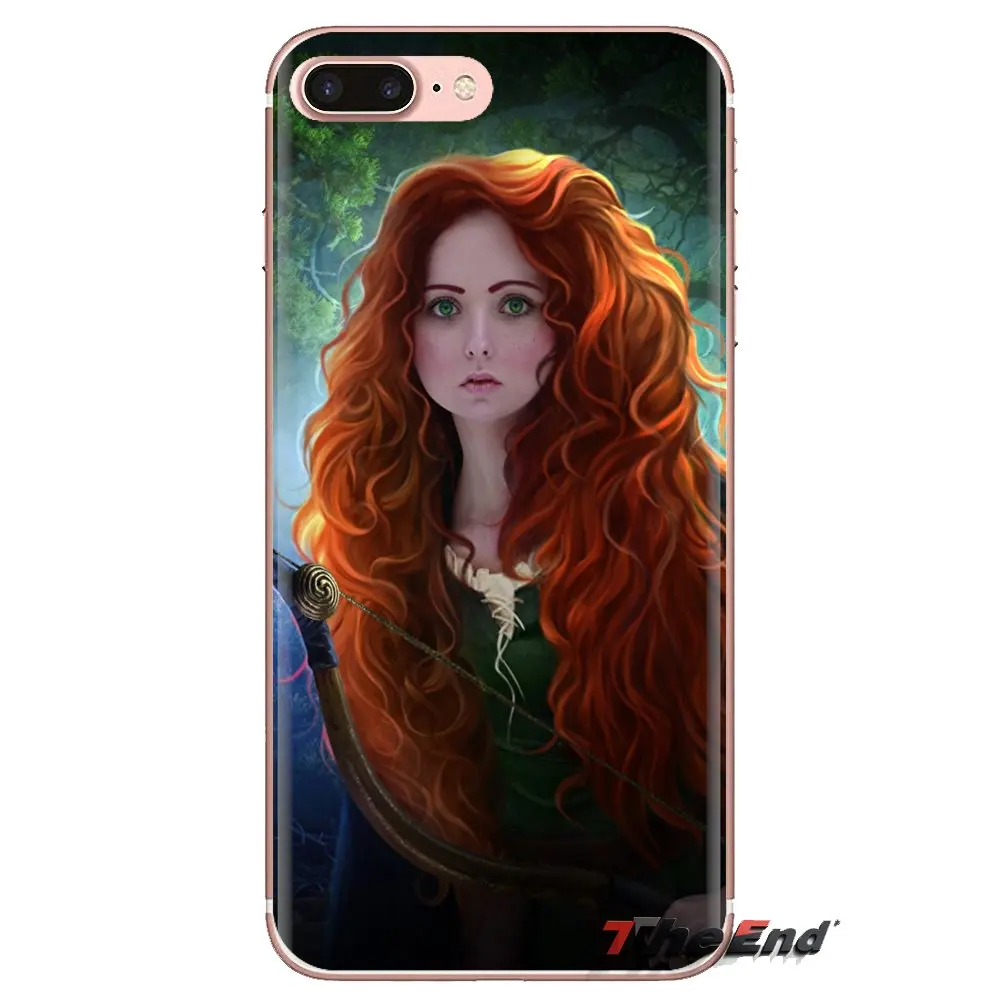 Для huawei G7 G8 P7 P8 P9 Lite Honor 4C 5X 5C 6X Коврики 7 8 9 Y3 Y5 Y6 II 2 Pro 2017 аниме Brave Merida Аналоговый