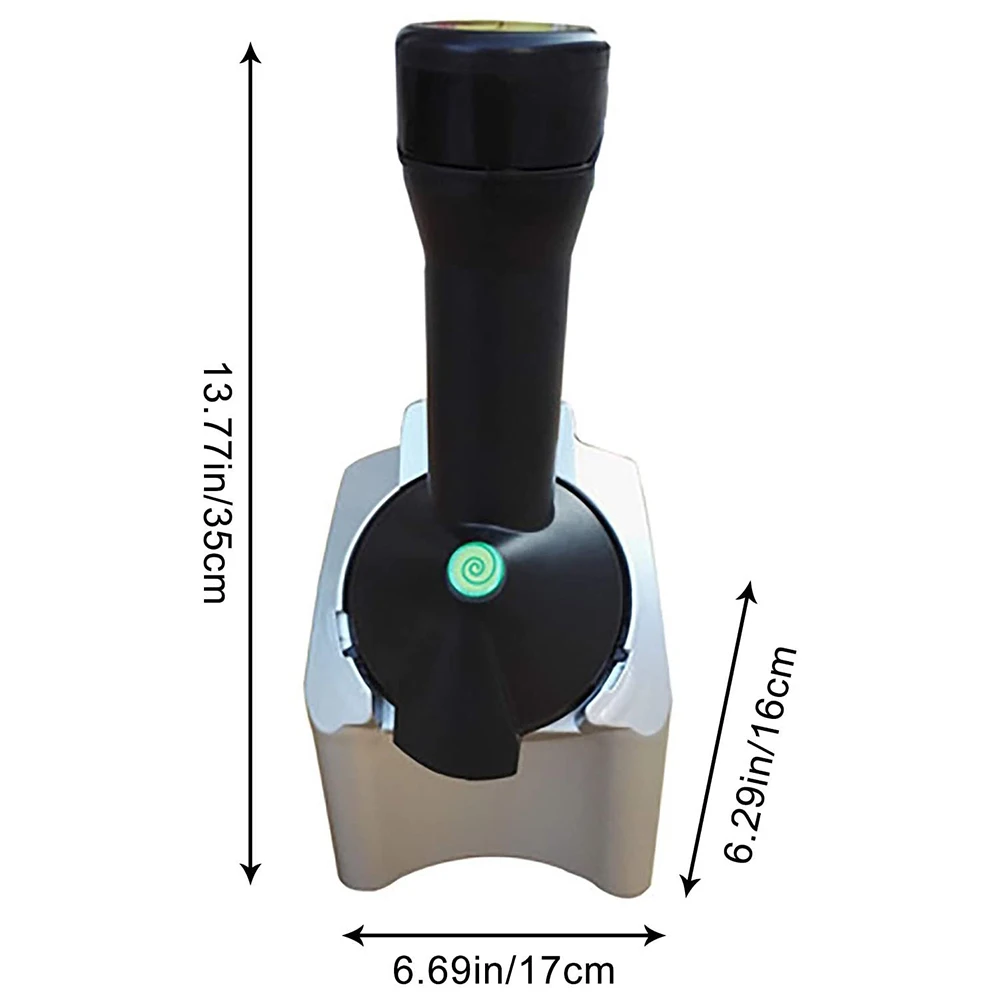 

Ice Cream Maker Machine Ice Cream Sorbets and Frozen Yogurt Maker Dessert Fruit Soft Serve Ice Cream Machine for Home Party Use