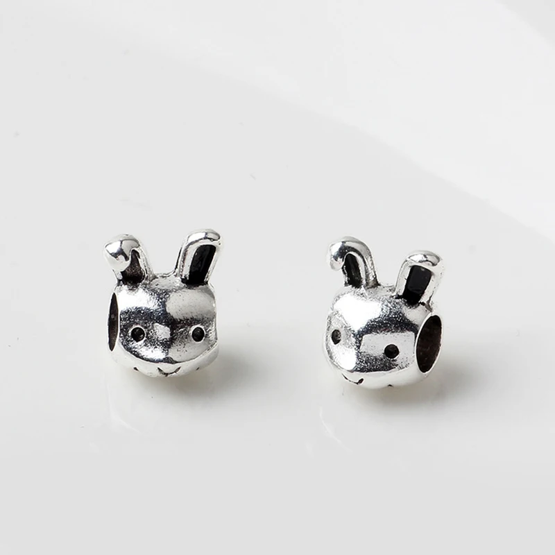 CUTEECO милый кролик DIY Сплав животных серии Бусины Подходят бренд Шарм браслет для